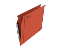 Dossier suspendu kraft pression Esselte fond normal pour armoire - orange