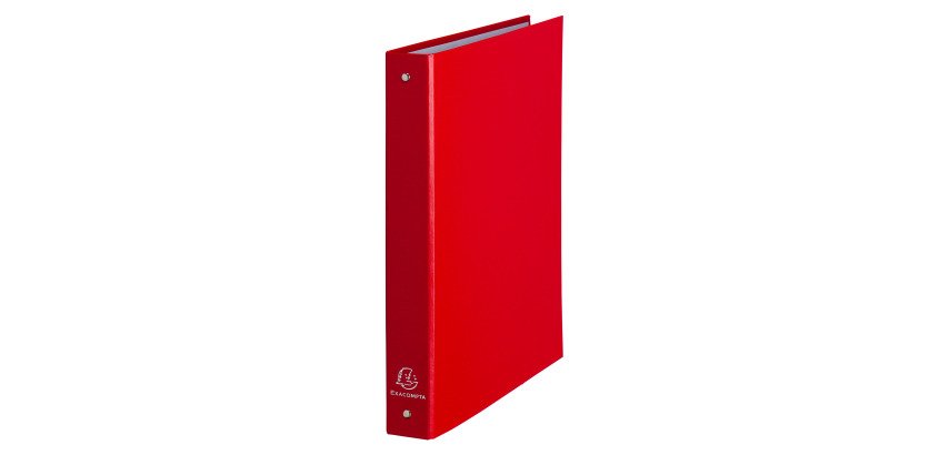 Classeur 4 anneaux cartonné Exacompta A4 - Dos 4 cm couleur