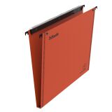 Hängemappen für Schubladen 33 cm Premium Wellpappe VMG Esselte Boden 15 mm - Orange