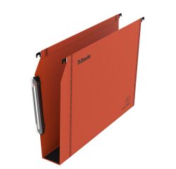 Suspension files for cupboards 33 cm Premium kraft LMG Esselte bottom 50 mm orange