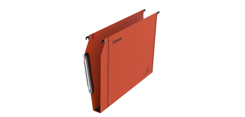 Hangmappen voor kasten 33 cm Premium kraft LMG Esselte bodem 30 mm oranje