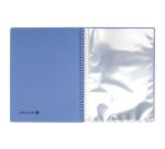 Protège-documents Exacompta Linicolor polypropylène A4 60 pochettes - 120 vues - bleu