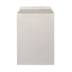 Pochette kraft blanc recyclé 229 x 324 mm Bruneau 90 g sans fenêtre - Boîte de 250