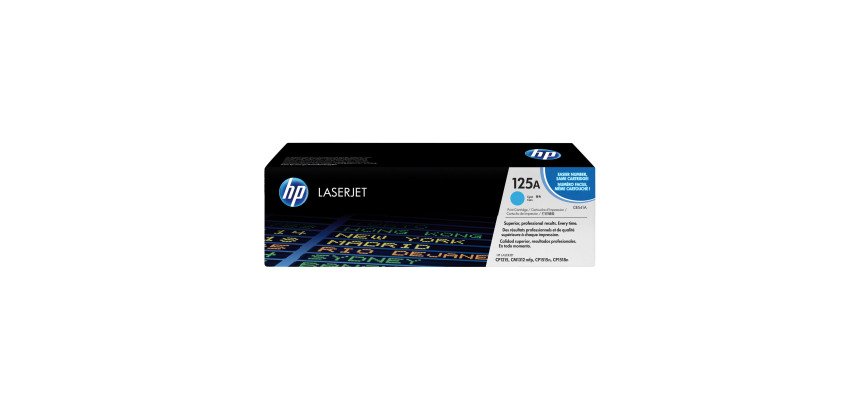 Toner HP 125A CB54xA couleur séparée pour imprimante laser