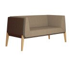 Canapé 2 places tissu Accord