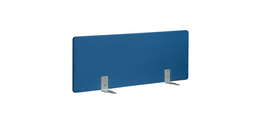 Panneau acoustique bleu L 120 x H 46 cm pour pôle de bureaux Team Line