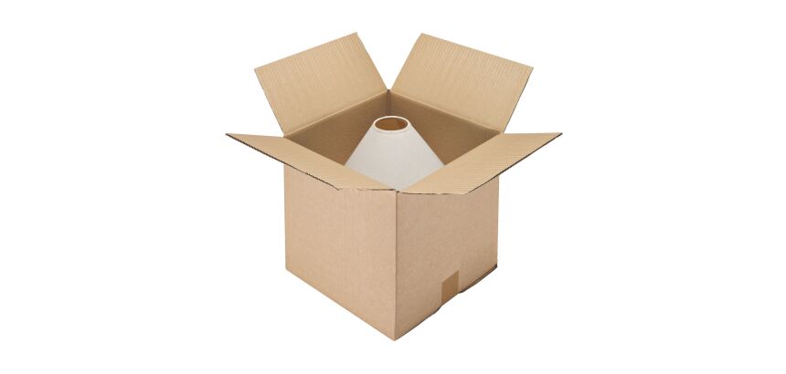 Carton Caisse américaine kraft brun double cannelure L 35 x l 35 x H 35 cm