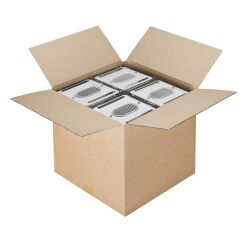 Carton Caisse américaine kraft brun double cannelure L 50 x l 50 x H 50 cm