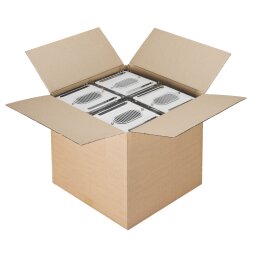 Carton Caisse américaine kraft brun simple cannelure L 40 x l 40 x H 40 cm