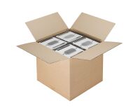 Caisse américaine kraft brun double cannelure H 50 x L 50 x P 50 cm