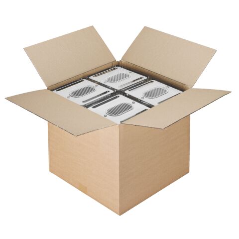 Caja Americana canal doble 500 x 500 x 500 mm