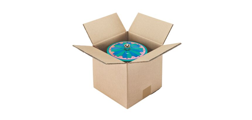 Caisse américaine double cannelure H 20 x L 20 x P 20 cm