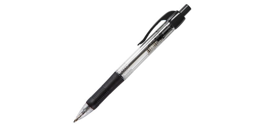 Stylo bille Bruneau rétractable pointe 1 mm - écriture moyenne