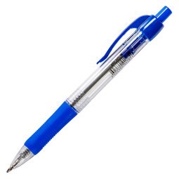 Pack 30 ballpoint pens blue Bruneau + 6 for free