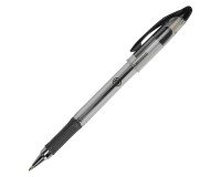 Stylo bille Bruneau à capuchon pointe 1 mm - écriture moyenne noir