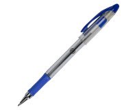 Stylo bille Bruneau à capuchon pointe 1 mm - écriture moyenne bleu