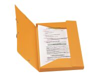 Cartelline a tre lembi con elastico angolare in polipropilene Bruneau