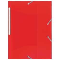 Eckspannmappe mit 3 Klappen aus Polypropylen JMB