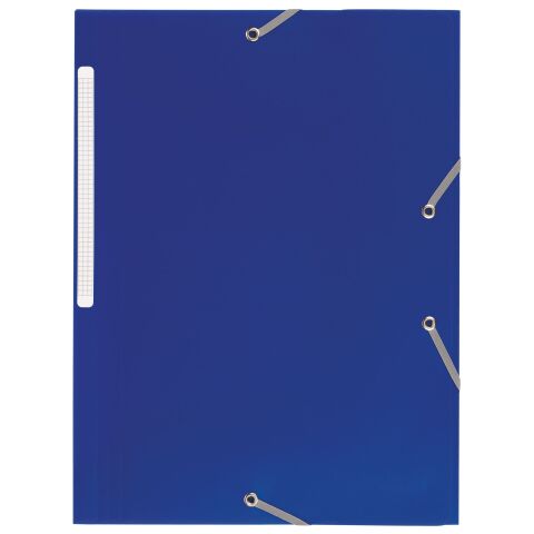 Carpeta de 3 solapas polipropileno A4 Azul