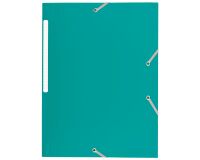 Cartelline a tre lembi con elastico angolare in polipropilene Bruneau