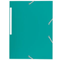 Cartelline a tre lembi con elastico angolare in polipropilene Bruneau