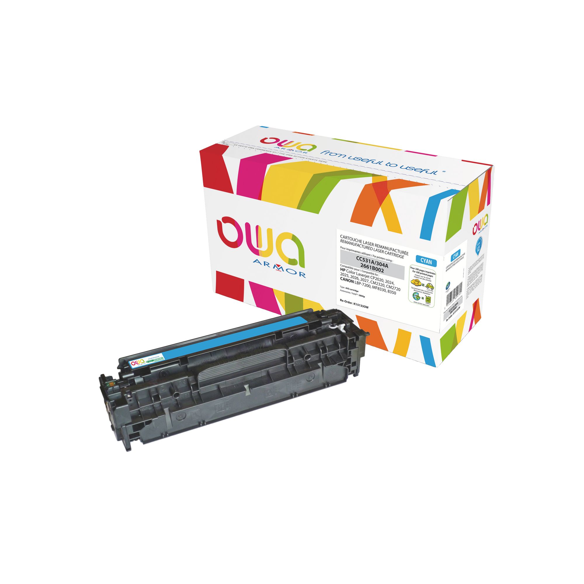 Cartouche d'encre compatible 304XL Couleur (H304CLXL) - Toner Services