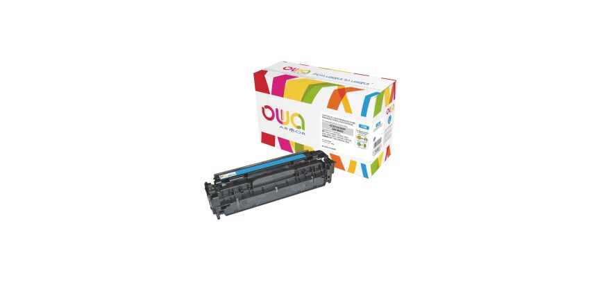 Toners Owa compatibles HP 304A couleurs séparées pour imprimante laser