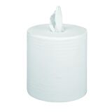 Wiping roll with central division maxi white - Pack of 6