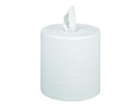 Secado con devanado central maxi blanca - paquete de 6 rollos