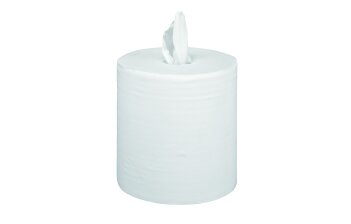 Hand wiper rolls for central dispensing