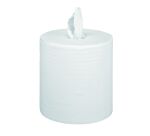 Carton de 6 bobines d'essuie-tout blanc