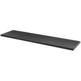 Set 2 black shelves for screen door cupboards, 200x160 cm