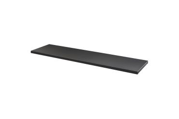 Set 2 black shelves for screen door cupboards, 200x160 cm