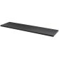 Set 2 black shelves for screen door cupboards, 200x160 cm