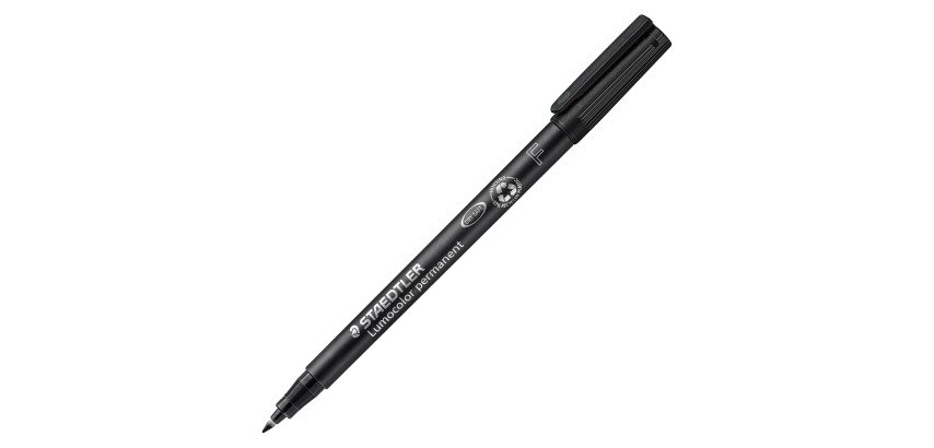 Stylo feutre permanent Steadtler Lumocolor 'dry safe' 0,6 mm