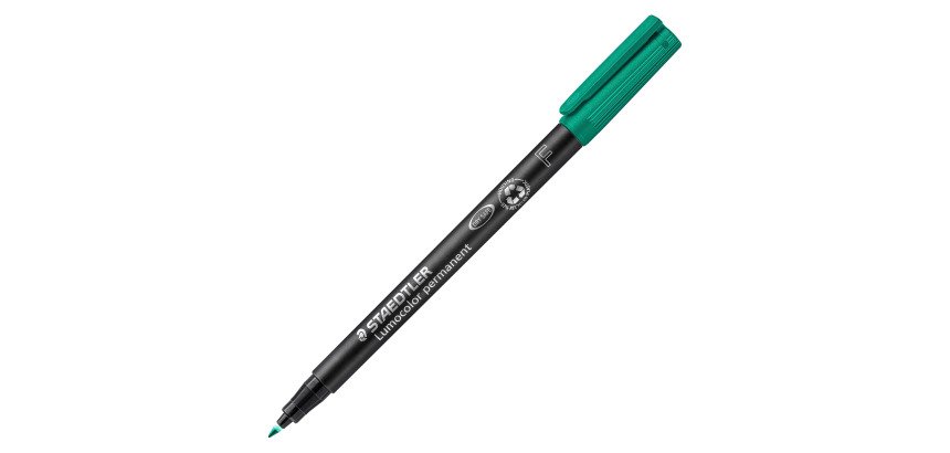 Staedtler Lumocolor 318 F permanente viltstift punt 0,6 mm - fijne schrijfbreedte