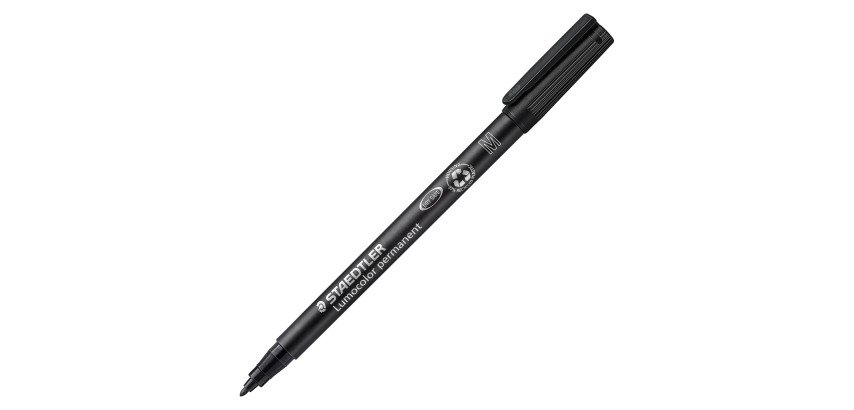 Staedtler Lumocolor 317 M Permanent Filzstift 1 mm Spitze - mittlere Schrift