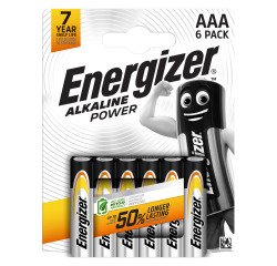 Blister 6 batterijen LR3 Energizer Power
