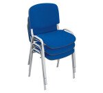 Silla de conferencia clásica patas aluminio