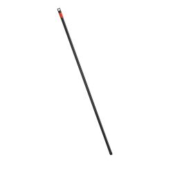 Outdoor brush, metallic black handle, with screw cone