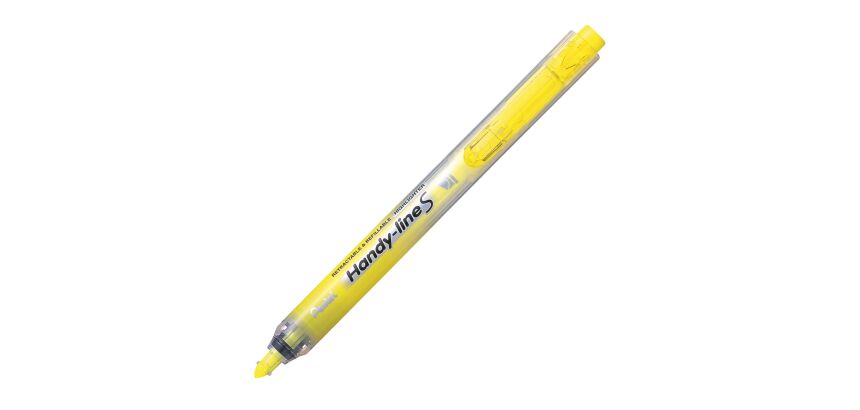 Surligneur Pentel rétractable couleur