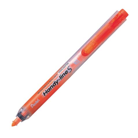 Surligneur Pentel rétractable couleur
