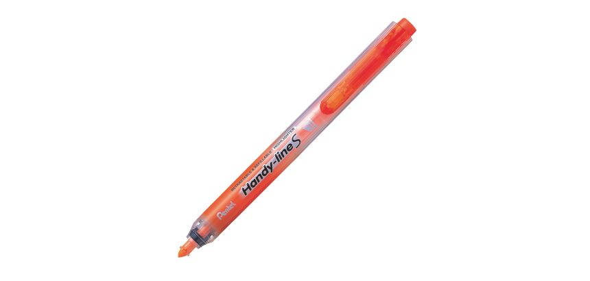Surligneur Pentel rétractable couleur