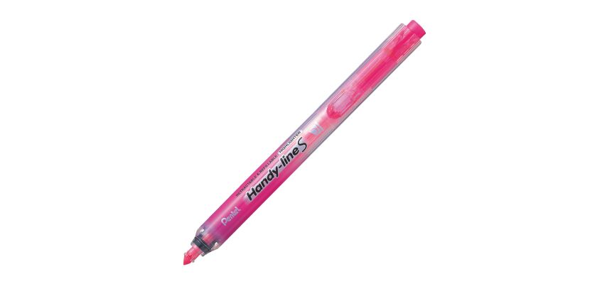 Surligneur Pentel rétractable couleur