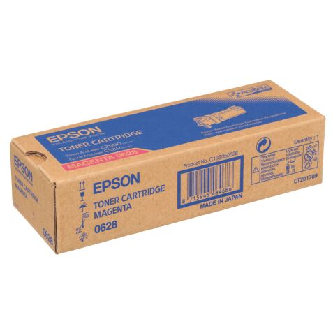 Toner Epson S0506x haute capacité couleurs séparées pour imprimante laser