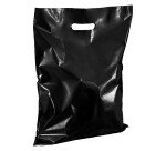 Bolsas de color para tiendas de plástico asas planas Alt 45 x An 37 cm- paquete de 100