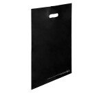 Bolsas de color para tiendas de plástico asas planas Alt 45 x An 37 cm- paquete de 100