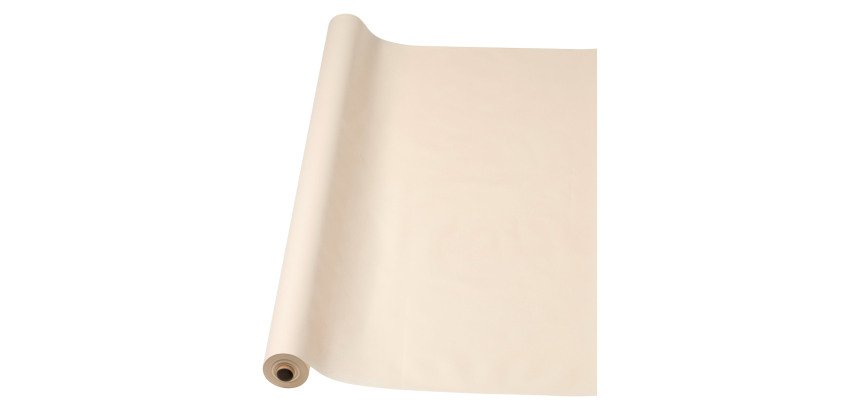 Nappe non tissé coloris ivoire - rouleau de 25 mètres