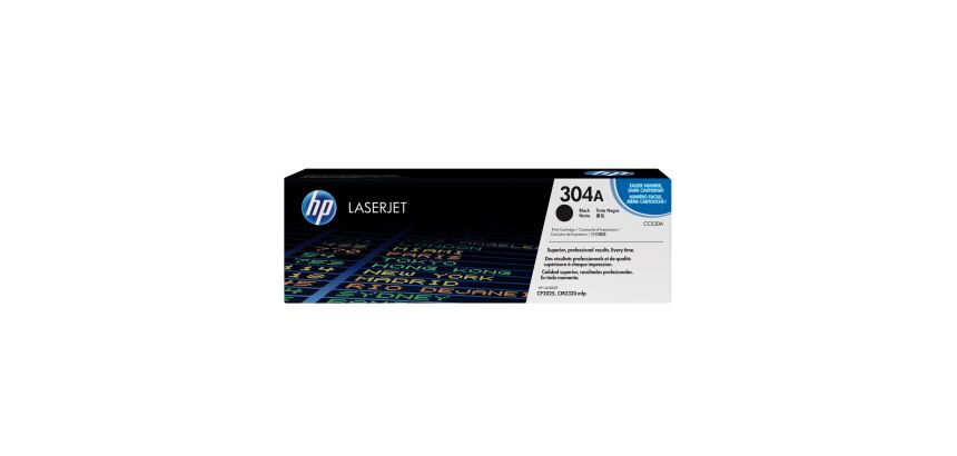 Toner HP 304A CC530A noir pour imprimante laser