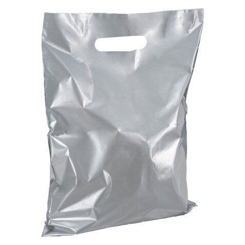 Shopping bag  with flat handles H 32 x W 25 cm - box of 100